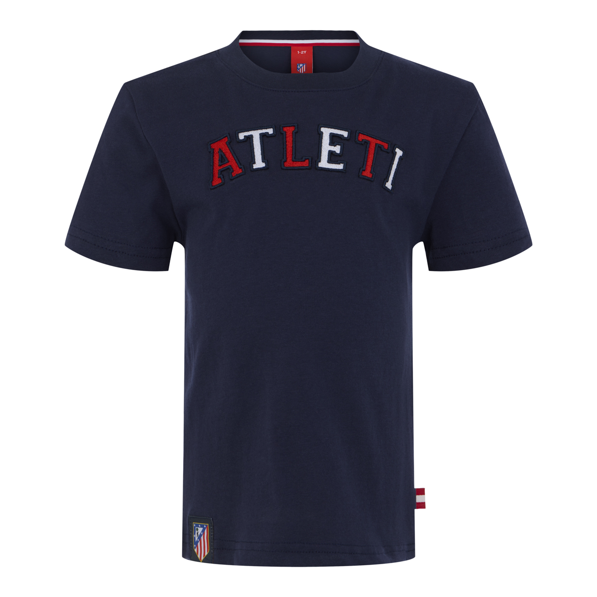 Camiseta Ni&ntilde;o Letras Rojiblancas Atleti image number null